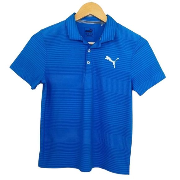 Puma Other - Puma boys blue golf polo shirt size medium boys